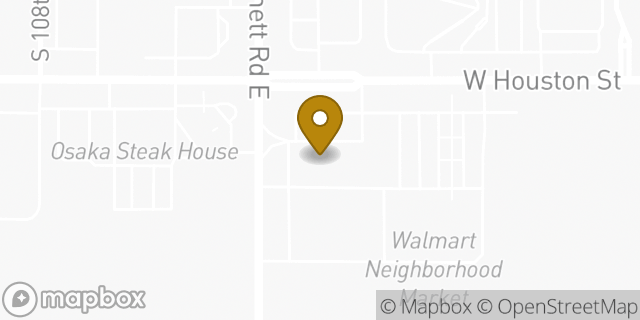 Map showing the location of QuikTrip in Broken Arrow, OK 74012