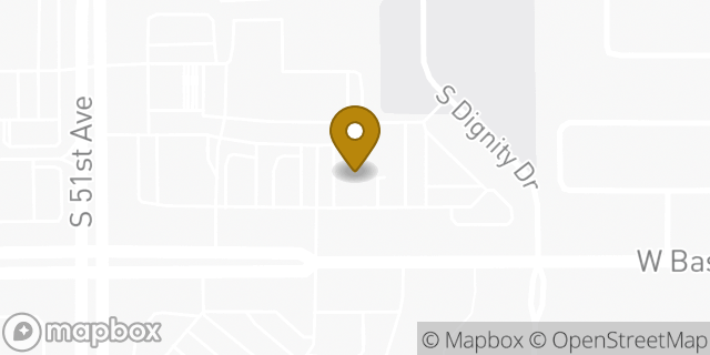 Map showing the location of AutoZone in Laveen, AZ 85339