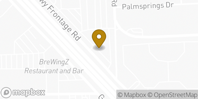 Map showing the location of AutoNation Ford Gulf Freeway in Houston, TX 77034