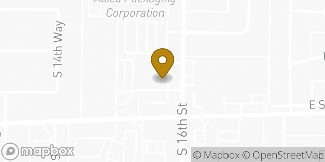 Map showing the location of Amazon Locker - Minion in Phoenix, AZ 85040