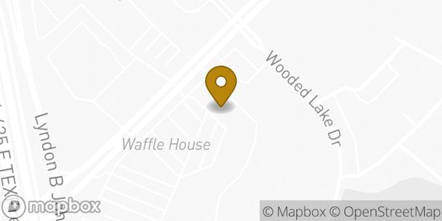 Map showing the location of Subway in Mesquite, TX 75150