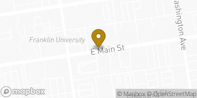 Map showing the location of Enterprise Rent-A-Car in Columbus, OH 43215