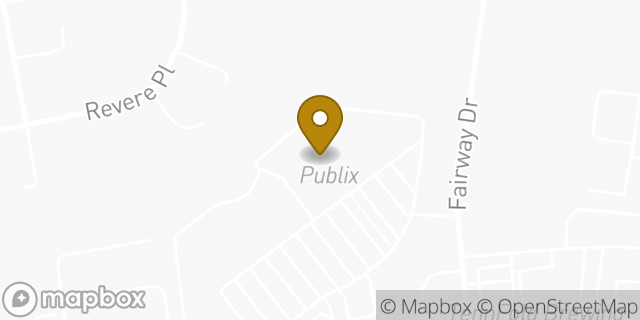 Map showing the location of Publix Catering at The Crossings in Nashville, TN 37214