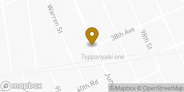 Map showing the location of Dunkin' in Corona, NY 11368