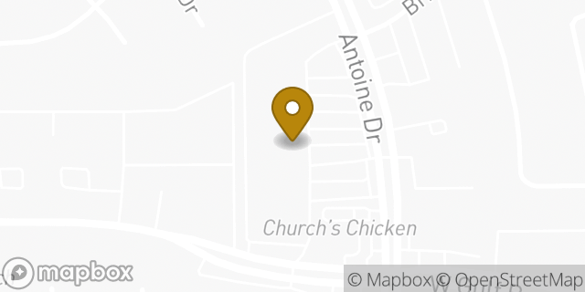 Map showing the location of Amazon Locker - Solarium in Houston, TX 77088
