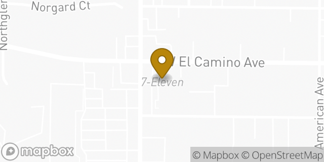 Map showing the location of ATM 7ELEVEN-FCTI in Sacramento, CA 95833