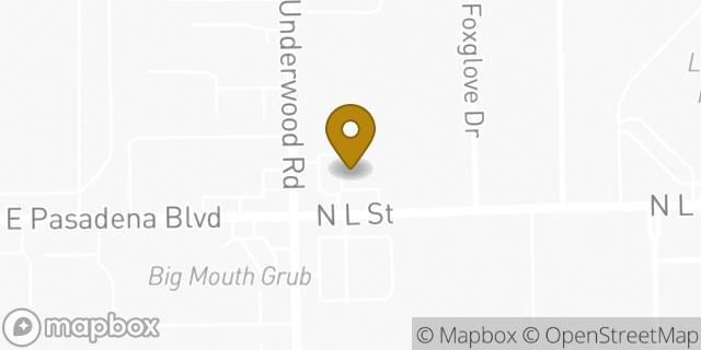 Map showing the location of Amazon Locker - Piano in La Porte, TX 77571
