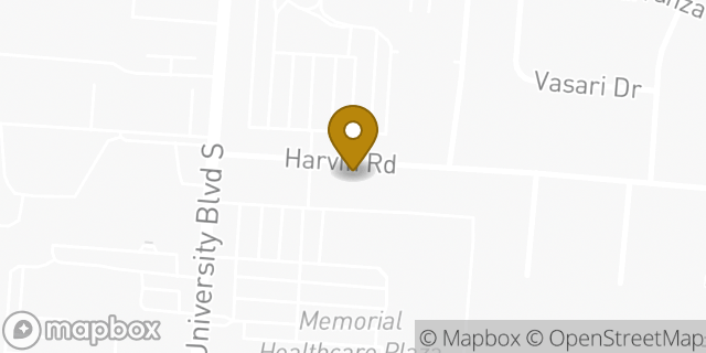 Map showing the location of Memorial Children's Center in Jacksonville, FL 32216