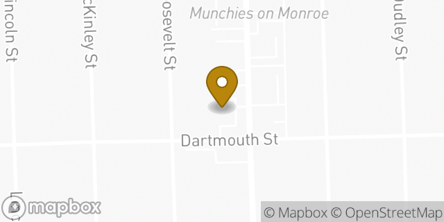 Map showing the location of ATM 7ELEVEN-FCTI in Dearborn, MI