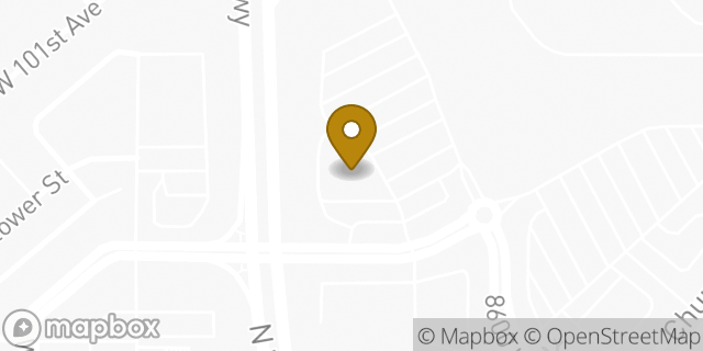 Map showing the location of ATM 7ELEVEN-FCTI in Westminster, CO