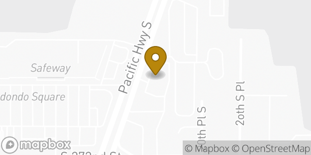 Map showing the location of Subway in Kent, WA 98032