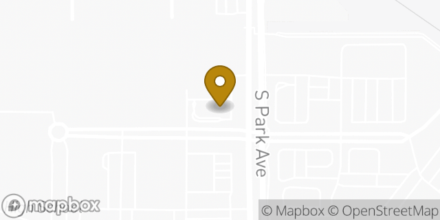 Map showing the location of E Tucson Marketplace Blvd & S Park Ave in Tucson, AZ 85713