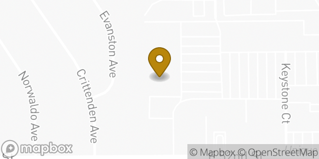 Map showing the location of Planet Fitness in Indianapolis, IN 46220