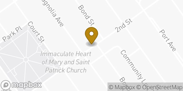 Map showing the location of Amazon Locker - Ayob in Elizabethport, NJ 07206