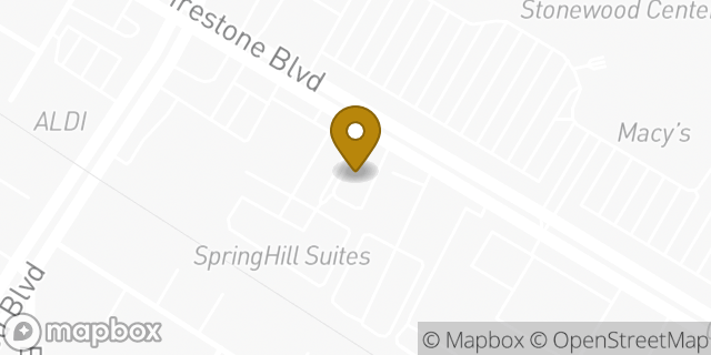 Map showing the location of Dunkin' in Downey, CA 90241