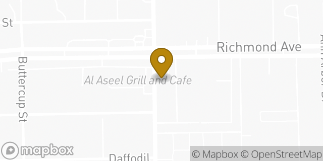 Map showing the location of Amazon Locker - Premise in Houston, TX 77063