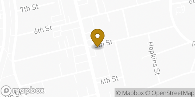 Map showing the location of Amazon Locker - Thomasina in Hermosa Beach, CA 90254