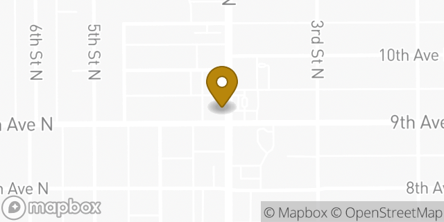 Map showing the location of Starbucks in St Petersburg, FL 33701