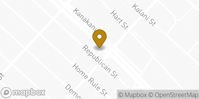 Map showing the location of 7-Eleven in Honolulu, HI 96819