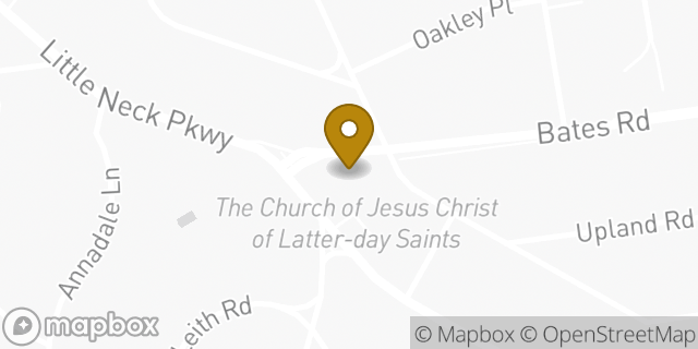 Map showing the location of The Church of Jesus Christ of Latter-day Saints in Little Neck, NY 11362