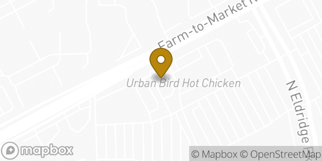 Map showing the location of Sonic Drive-In in Houston, TX 77065
