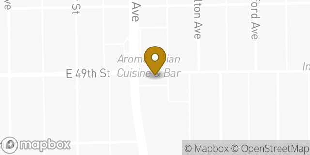 Map showing the location of Dunkin' in Indianapolis, IN 46205