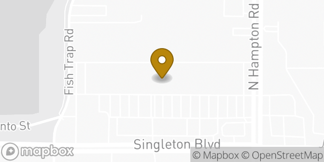 Map showing the location of AutoZone in Dallas, TX 75212