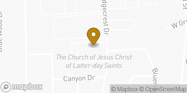 Map showing the location of The Church of Jesus Christ of Latter-day Saints in Saginaw, TX 76179