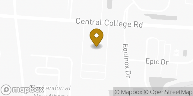 Map showing the location of The Church of Jesus Christ of Latter-day Saints in New Albany, OH 43054