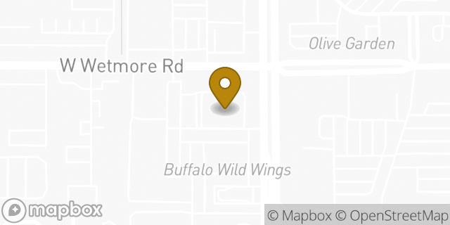 Map showing the location of ATM CVS in Tucson, AZ