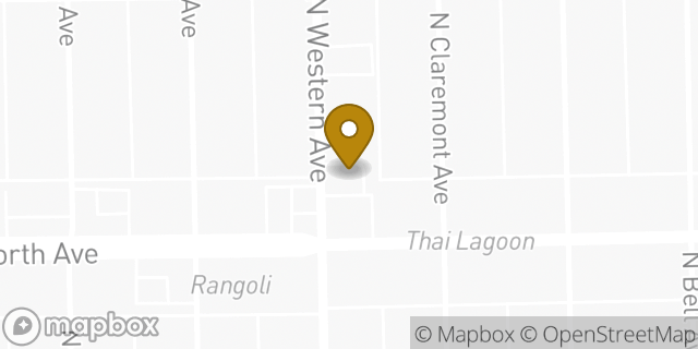 Map showing the location of Chipotle Mexican Grill in Chicago, IL 60647