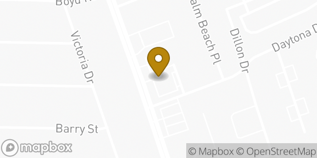Map showing the location of Amazon Locker - Terenzio in Virginia Beach, VA 23452