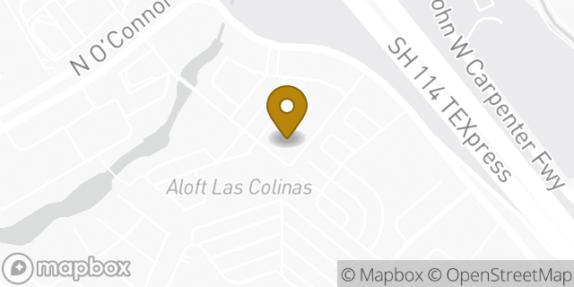Map showing the location of Chipotle Mexican Grill in Irving, TX 75062