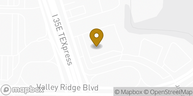 Map showing the location of Five Star Ford Lewisville in Lewisville, TX 75067