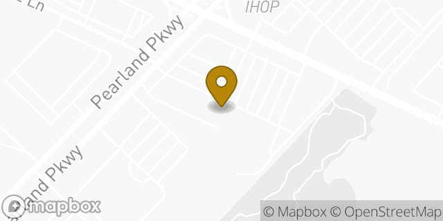 Map showing the location of The UPS Store in Pearland, TX 77581
