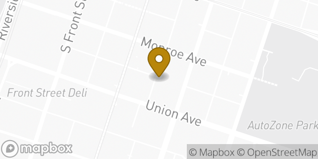 Map showing the location of Amazon Locker - Matti in Memphis, TN 38103