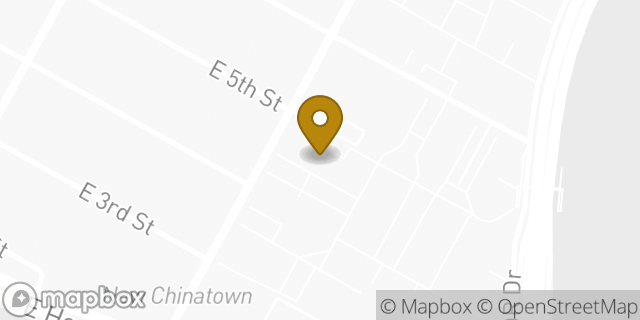 Map showing the location of Amazon Locker - Construct in New York, NY 10009
