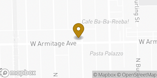 Map showing the location of Walgreens in Chicago, IL 60614