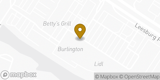 Map showing the location of Amazon Locker - Soren in Sterling, VA 20164