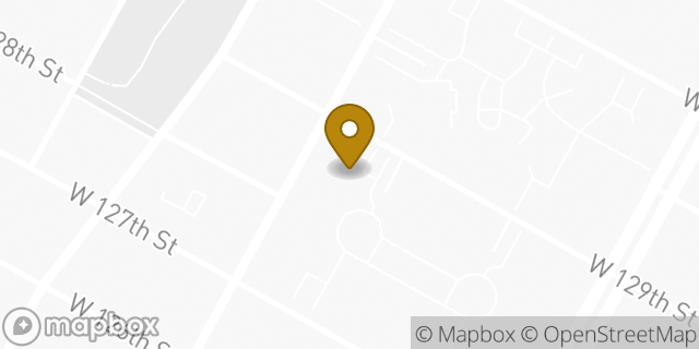 Map showing the location of Amazon Locker - Anything in New York, NY 10027