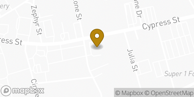 Map showing the location of AutoZone in West Monroe, LA 71291