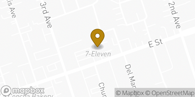 Map showing the location of ATM 7ELEVEN-FCTI in Chula Vista, CA 91910