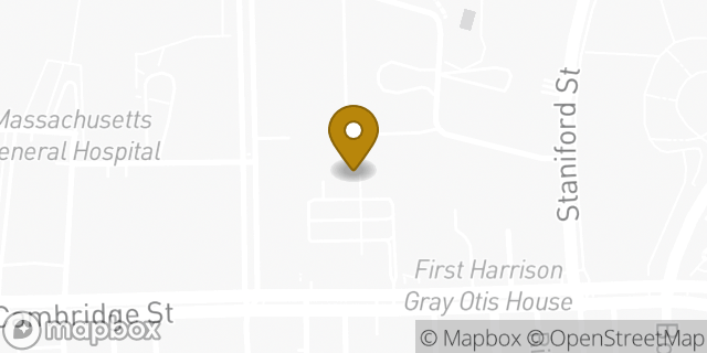 Map showing the location of Cvs Pharmacy in Boston, MA 02114