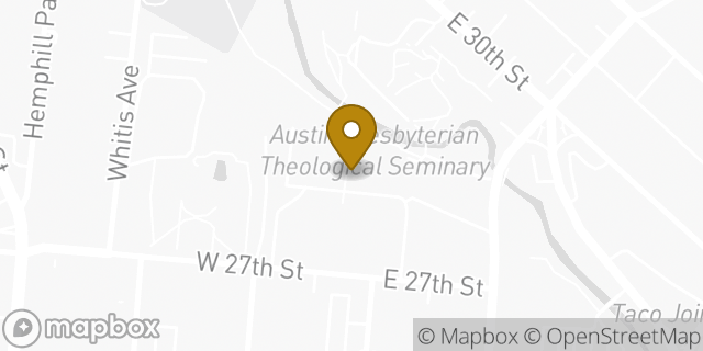 Map showing the location of Amazon Locker - Rostrum in Austin, TX 78705