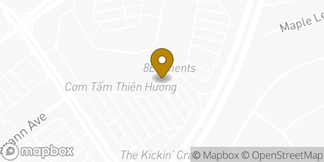 Map showing the location of Sprouts Farmers Market in San Jose, CA 95121