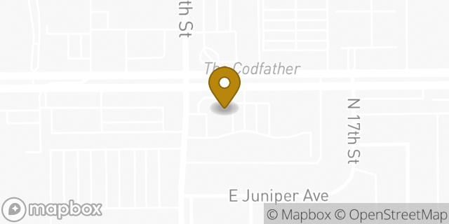 Map showing the location of Amazon Locker - Shoes in Phoenix, AZ 85022