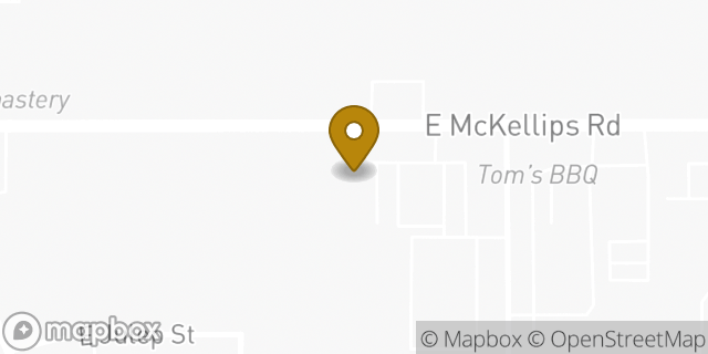 Map showing the location of Enterprise Rent-A-Car in Mesa, AZ 85215
