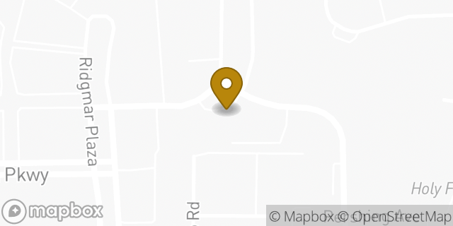 Map showing the location of Brookdale Westover Hills in Fort Worth, TX 76116