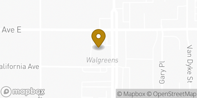 Map showing the location of ATM Walgreens in Saint Paul, MN 55106