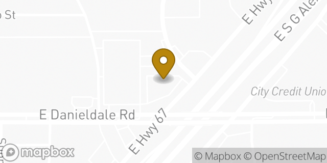 Map showing the location of Whataburger in Duncanville, TX 75137